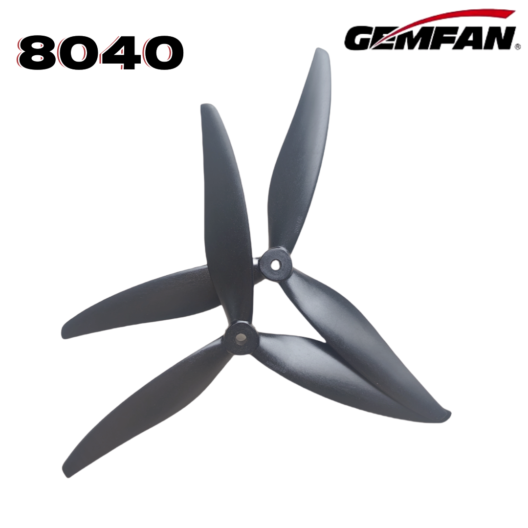 Śmigła Gemfan 8040 8X4X3 3-łop – Drone Gimbal Controller recenzja i cena